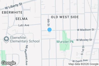 Map image of the property - Varsity Management – 723 W Madison