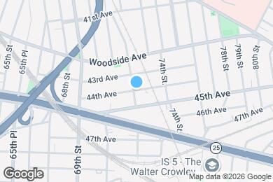 Map image of the property - Beautiful renovated 1br Apartment