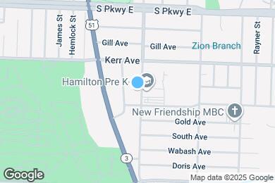 Map image of the property - 1507 Wilson St