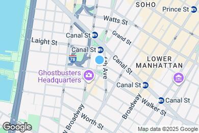 Map image of the property - 260 W Broadway