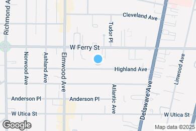 Map image of the property - 119 Highland Ave