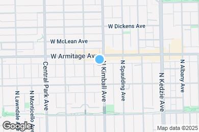 Map image of the property - 1942 N Kimball Ave