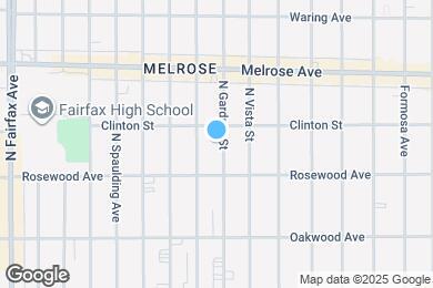 Map image of the property - 533 N Gardner St