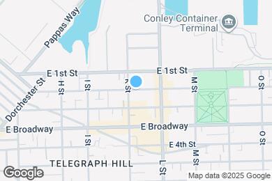 Map image of the property - 655 E 2nd St