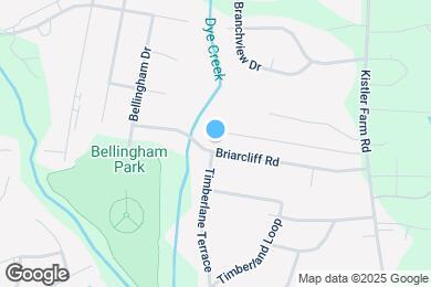 Map image of the property - 1002 Briarcliff Rd