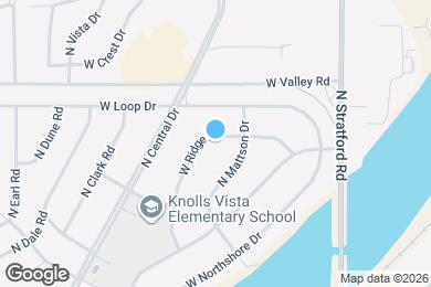 Map image of the property - 319 W Ridge Rd
