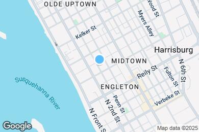 Map image of the property - 1603 Penn St