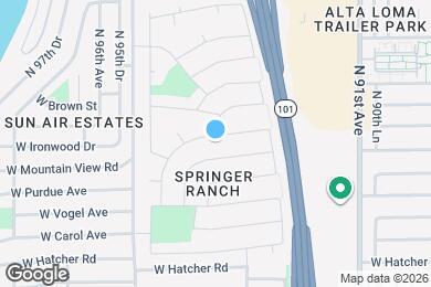 Map image of the property - 9323 W Ironwood Dr