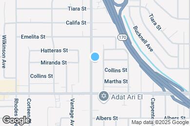 Map image of the property - 5716 Laurel Canyon Blvd