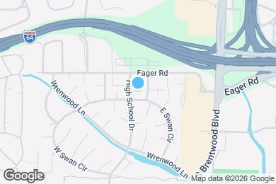 Map image of the property - 1429 Thrush Pl