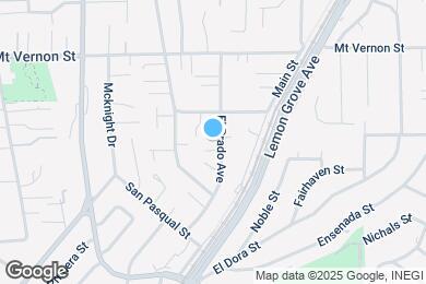 Map image of the property - 2210 El Prado Ave