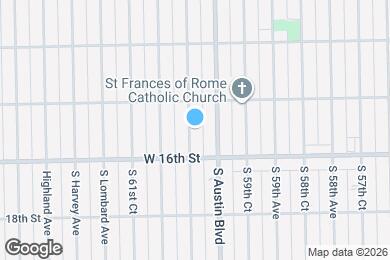 Map image of the property - 1525 S 60th Ct