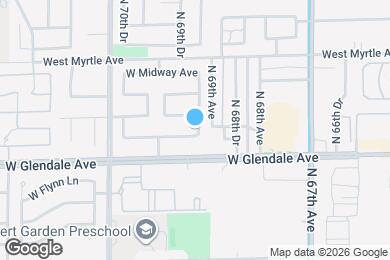 Map image of the property - 6960 W Cactus Wren Dr