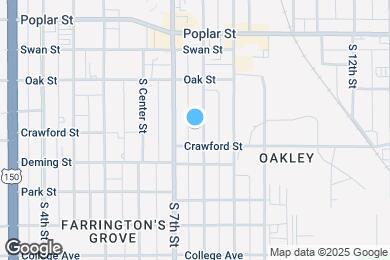 Map image of the property - 623 S 8th St