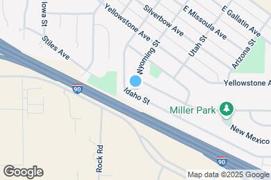 Map image of the property - 1102 Idaho St