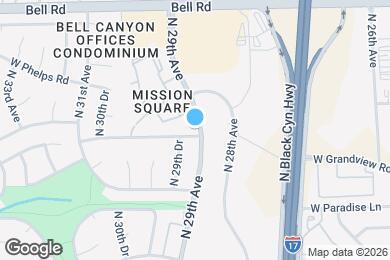 Map image of the property - 2902 W Sandra Terrace