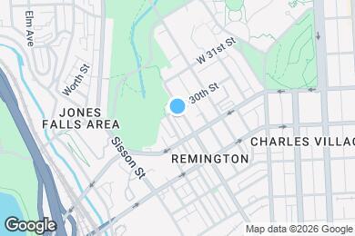 Map image of the property - 2934 Huntingdon Ave