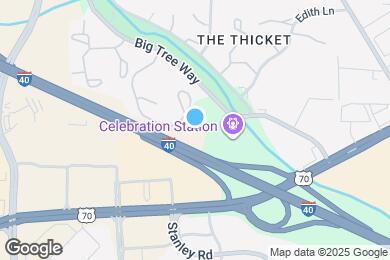 Map image of the property - Furnished Studio-Greensboro - Wendover Ave. - Big Tree Way