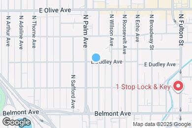 Map image of the property - 326 E Dudley