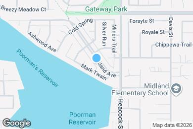 Map image of the property - 23913 Parkland Ave