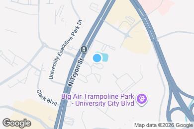 Map image of the property - CommonPlace Charlotte University