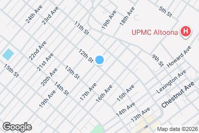 Map image of the property - 1710 12th St