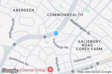 Map image of the property - 1666 Commonwealth Ave