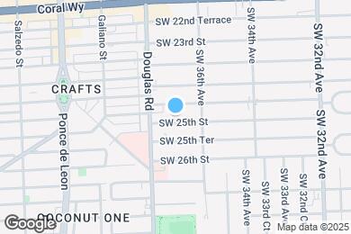 Map image of the property - 3661 SW 25th St