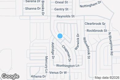 Map image of the property - 1506 Chapman Dr