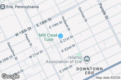 Map image of the property - 124 E 21st St