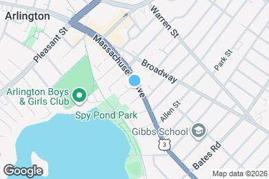 Map image of the property - 376 Massachusetts Ave