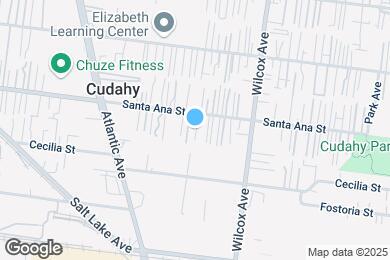 Map image of the property - 4850 Santa Ana St