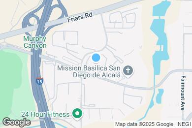 Map image of the property - 6191 Rancho Mission Rd