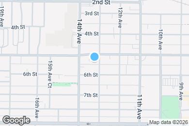 Map image of the property - 515 13th Ave