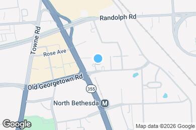 Map image of the property - 11710 Old Georgetown Rd