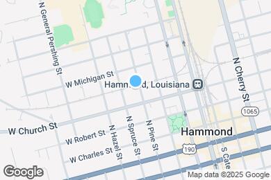 Map image of the property - 411 N Pine St