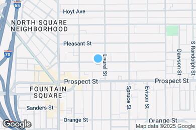 Map image of the property - 1309 Woodlawn Ave