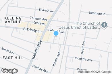 Map image of the property - 2910 Davis Ave