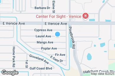 Map image of the property - 1317 Laurel Ave
