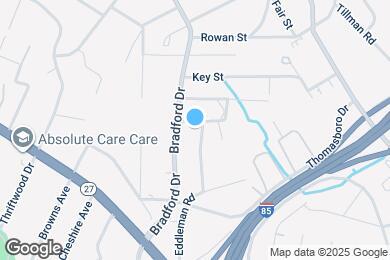 Map image of the property - 604 Robertson Ave