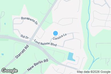 Map image of the property - 845 Corsica Ln