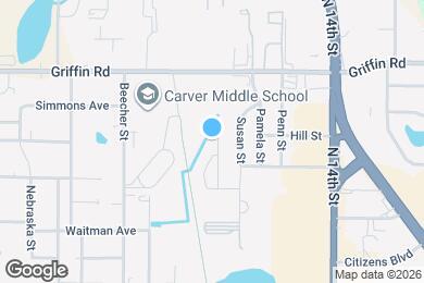 Map image of the property - 1107 Birchwood Ct