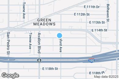 Map image of the property - 674 E 115th St
