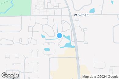 Map image of the property - Cross Creek Apartments