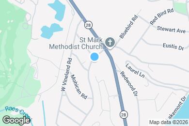Map image of the property - 208 E Vineland Rd