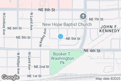 Map image of the property - 1100 NE 5th St