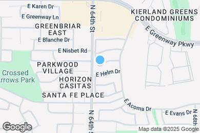 Map image of the property - 6417 E Marilyn Rd