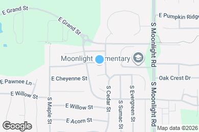 Map image of the property - 643 E Apache St