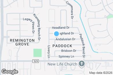 Map image of the property - 18714 Andalusian Dr