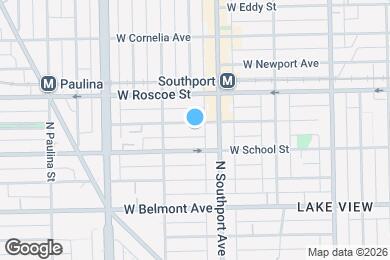Map image of the property - 1425 W Henderson St